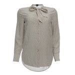Blusa-Coach-Seda-Poa-Branco