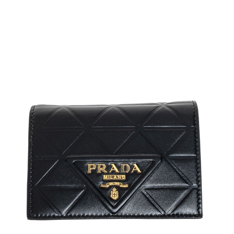 Carteira-Prada-Pequena-Triangle-Preta