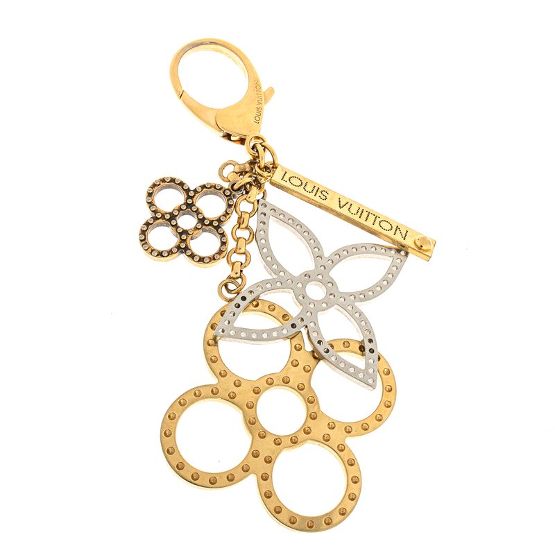 Chaveiro-Louis-Vuitton-Tapage-Dourado