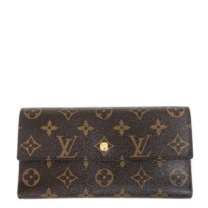 Carteira Louis Vuitton Sarah Monograma