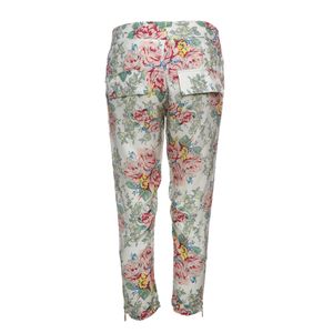 Calça Mixed Seda Floral