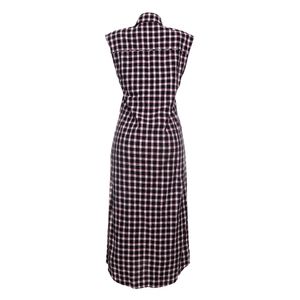 Vestido Mixed Xadrez Preto
