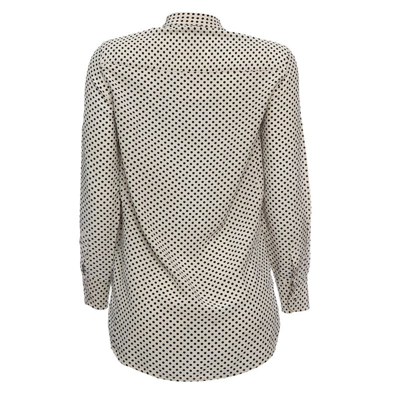 Blusa-Coach-Seda-Poa-Branco