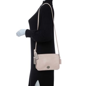 Bolsa Coach Transversal Rosa Claro