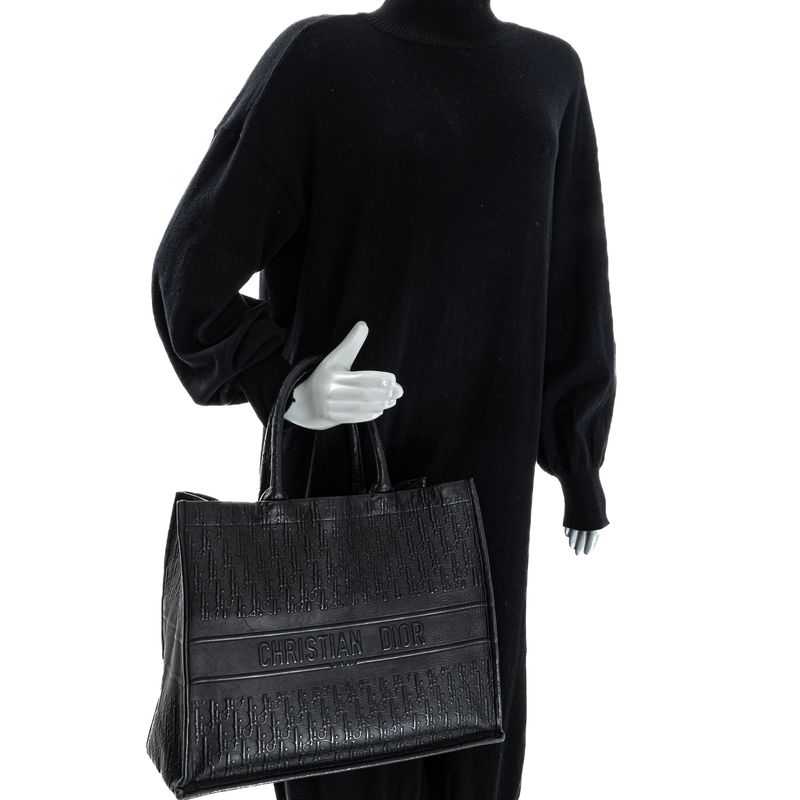 Bolsa-Christian-Dior-Book-Tote-Grande-Preto-