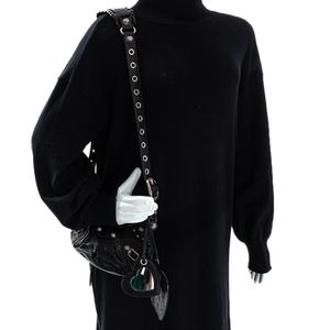 Bolsa Balenciaga Le Cagole Couro Preto