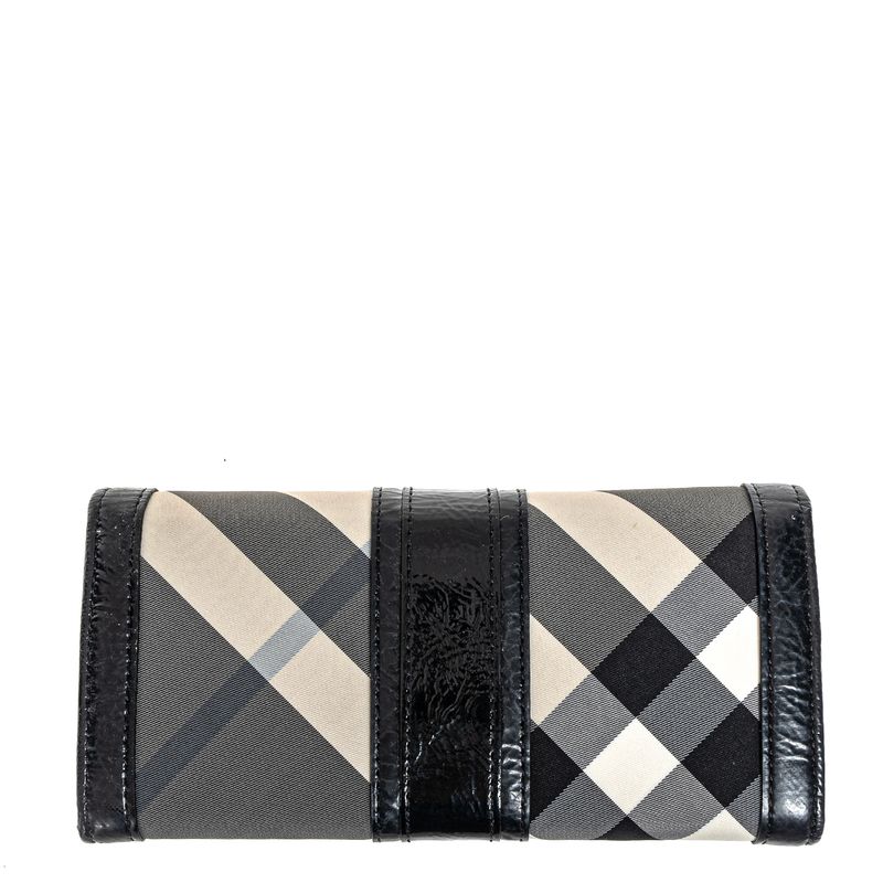 Carteira-Burberry-Couro-Preto-e-Housecheck-