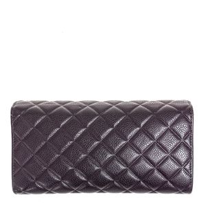 Carteira Chanel Matelassê Roxa