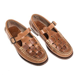Loafer Hereu Couro Caramelo