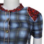 Blusa-Coach-Estampada-Azul