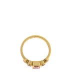 Anel-Pandora-Dourado-com-Pedras-Rosa