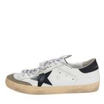 Tenis-Golden-Goose-Super-Star-Branco-e-Preto