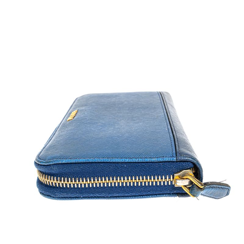 Carteira-Prada-Saffiano-Azul