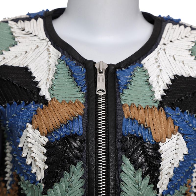 Blusa-Diesel-Couro-Colorido-