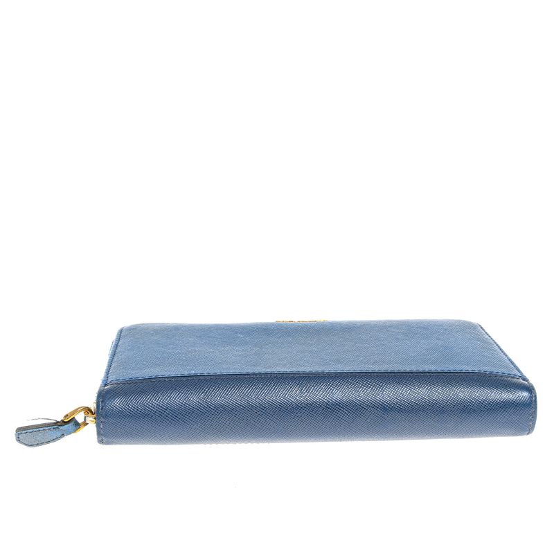 Carteira-Prada-Saffiano-Azul