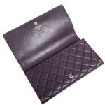 Carteira-Chanel-Matelasse-Roxa-