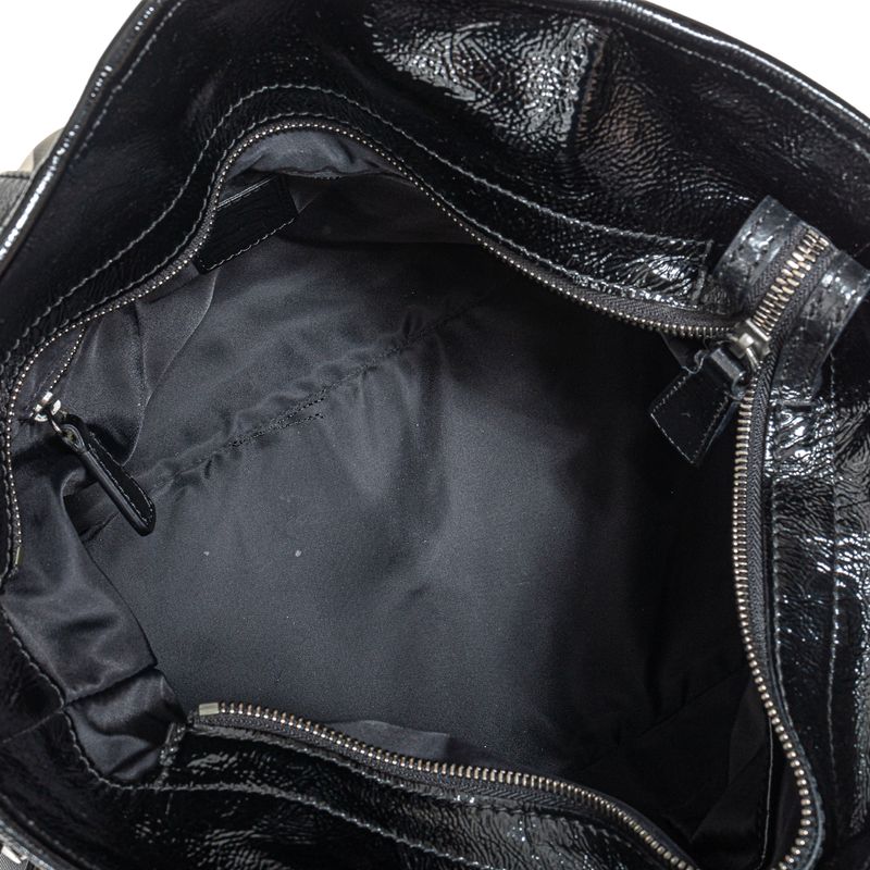 Bolsa-Burberry-Beat-Verniz-Preto-e-Housecheck-