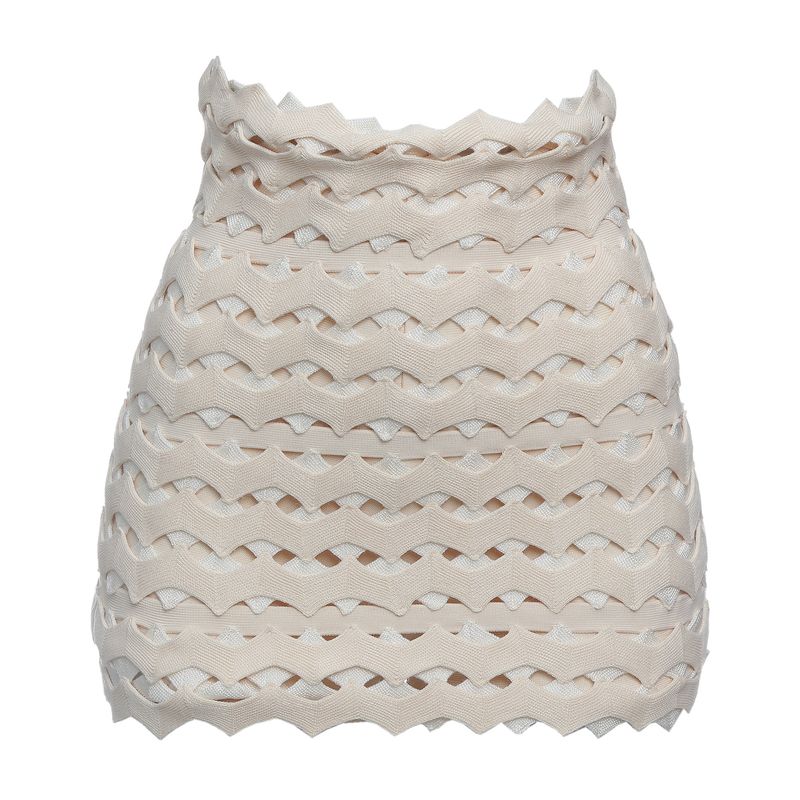 Saia-Lolitta-Bicolor-Bege-e-Branco