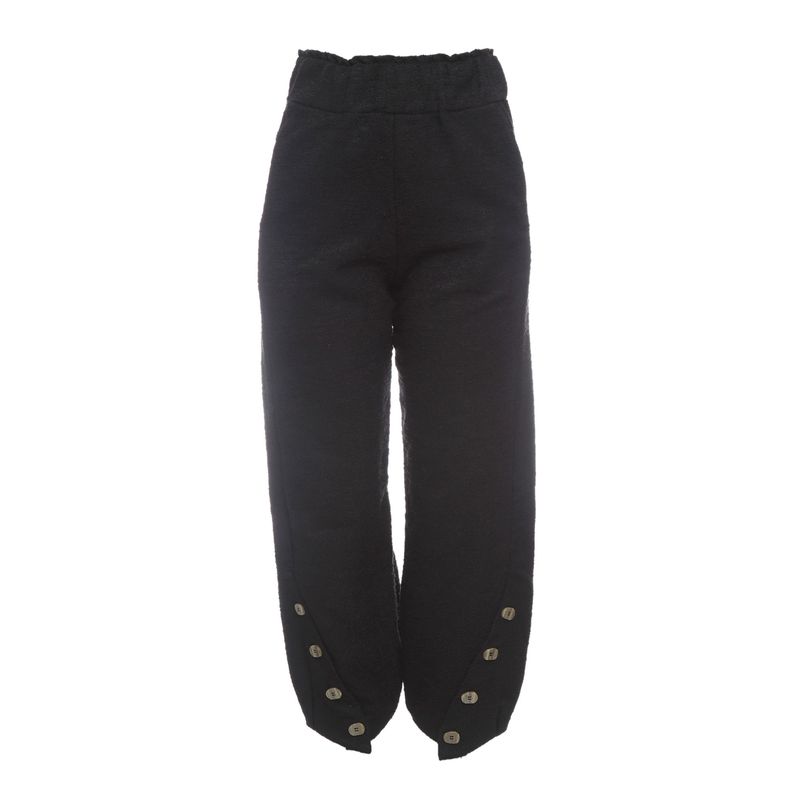 Calca-Lilly-Sarti-Botoes-Preto