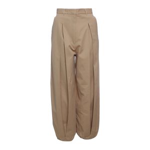Calça NK Pregas Bege