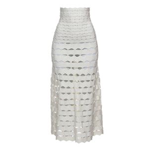 Saia Lolitta Tricô Branco