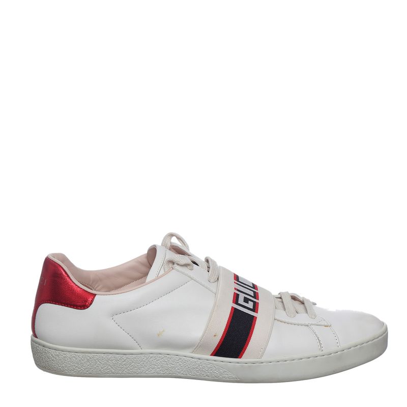 Tenis-Gucci-Couro-Branco