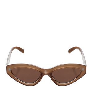 Óculos Le Specs Champanhe e Lente Marrom