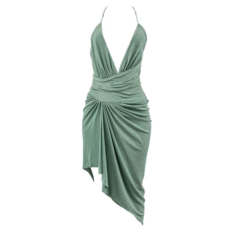 Vestido-Alexrandre-Vauthier-Lurex-Verde