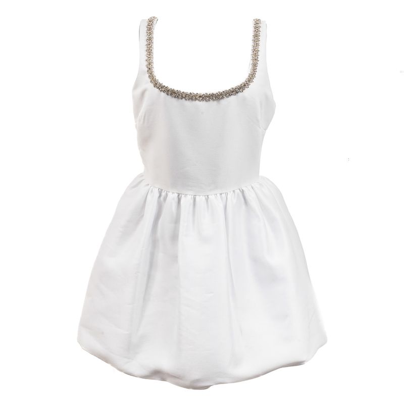 Vestido-Self-Portrait-Strass-Curto-Branco-