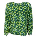 Camisa-Andrea-Marques-Estampa-Floral-Verde