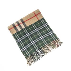 Cachecol Burberry Housecheck com Verde