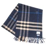 Cachecol-Burberry-Housecheck-Azul