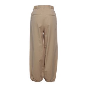 Calça NK Pregas Bege