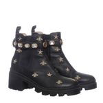 Bota-Gucci-Crystal-Bee-GG-Marmont-Chelsea-