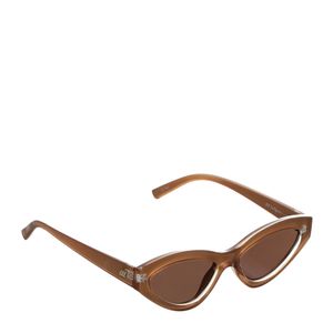 Óculos Le Specs Champanhe e Lente Marrom
