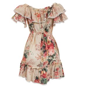 Vestido Zimmermann Cursto Floral