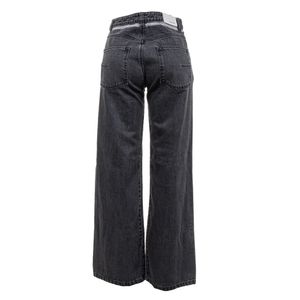 Calça Andrea Bogosian Jeans Preto e Cinza