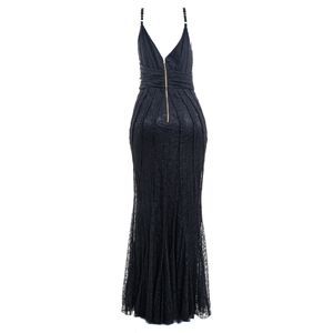 Vestido Dolce & Gabbana Longo Renda Preto