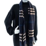 Cachecol-Burberry-Housecheck-Azul