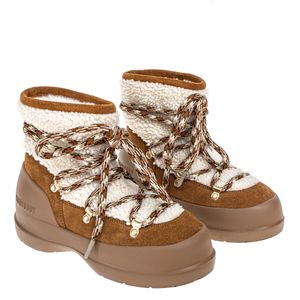 Bota Moon Boot Camurça Marrom
