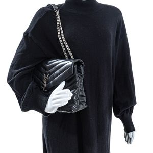 Bolsa Saint Laurent LouLou Média