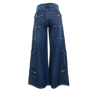 Calça Mixed Pantalona Bolsos Jeans