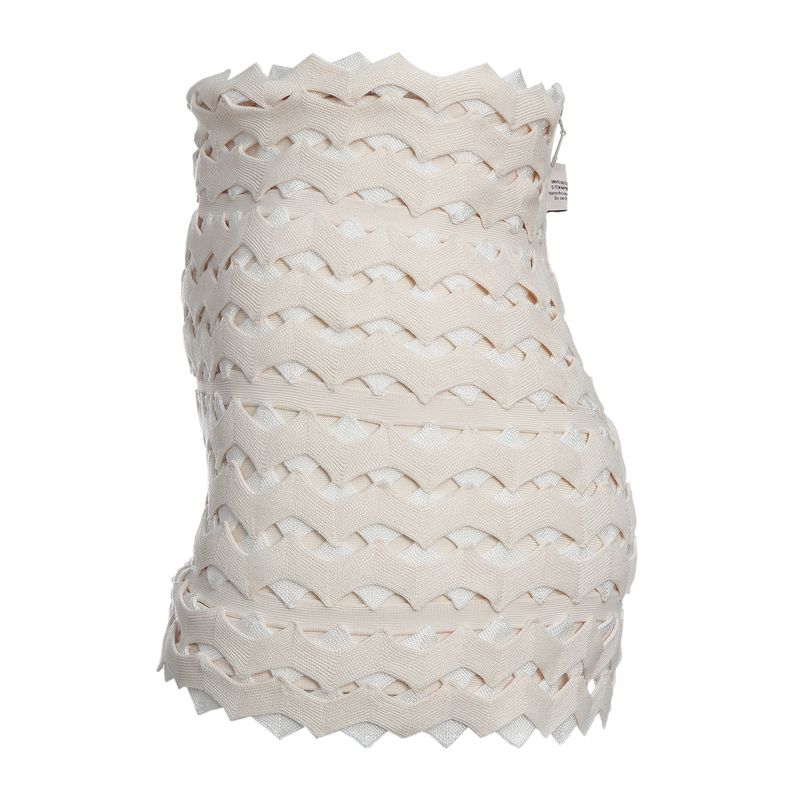 Saia-Lolitta-Bicolor-Bege-e-Branco