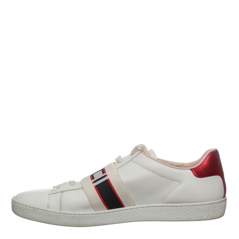 Tenis-Gucci-Couro-Branco