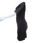 Vestido-Bergdorf-Goodman-Couro-e-Camurca-Preto