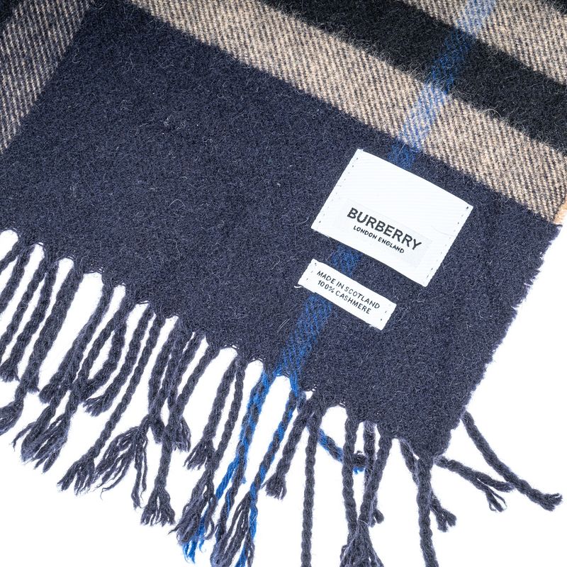 Cachecol-Burberry-Housecheck-Azul