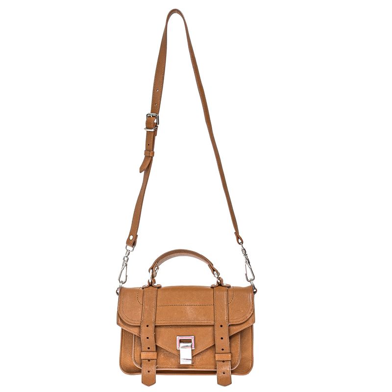 Bolsa-Proenza-Schouler-PS1-Tiny-Couro-Caramelo