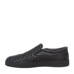 Tenis-Bottega-Veneta-Slip-On-Intrecciato-Couro-Preto