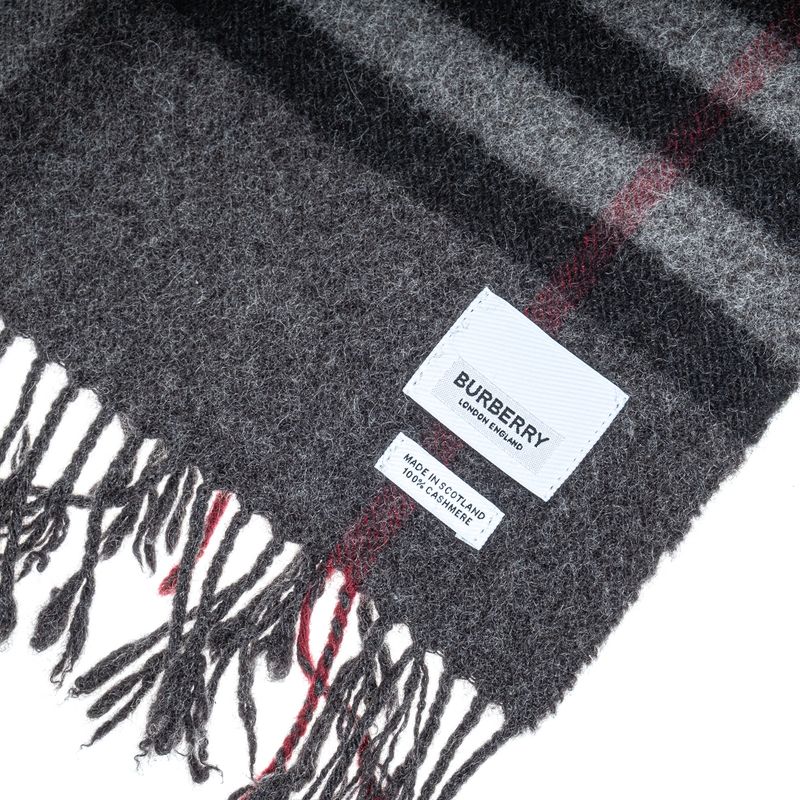 Cachecol-Burberry-Housecheck-Cinza