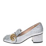 Sapato-Gucci-Franjas-Marmont-Prata-